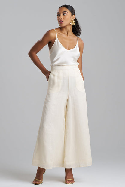 Couture Piña Palazzo Pants Natural Natori