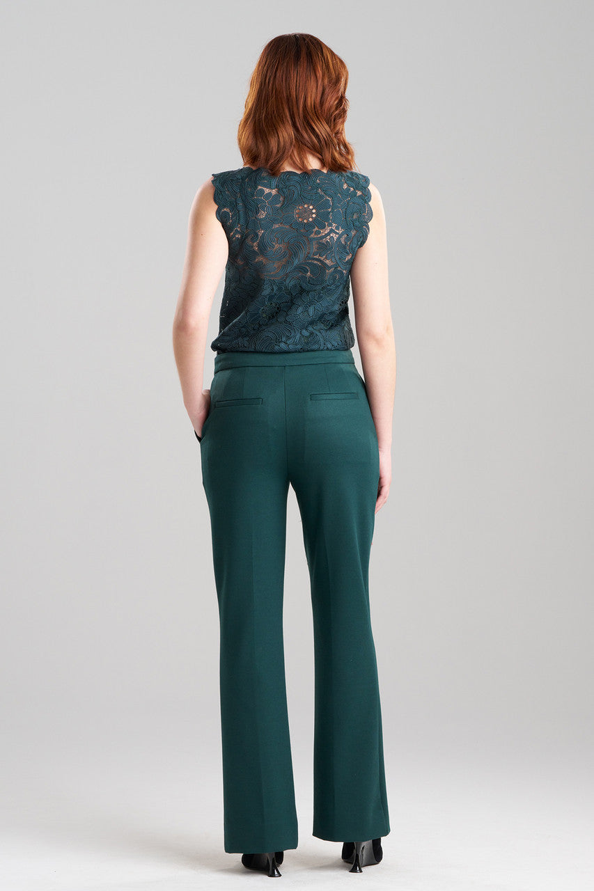 Buy Double Jersey Trousers in Bottle Green Online Bottle Green Natori