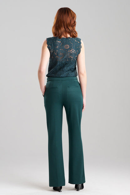 Buy Double Jersey Trousers in Bottle Green Online Bottle Green Natori
