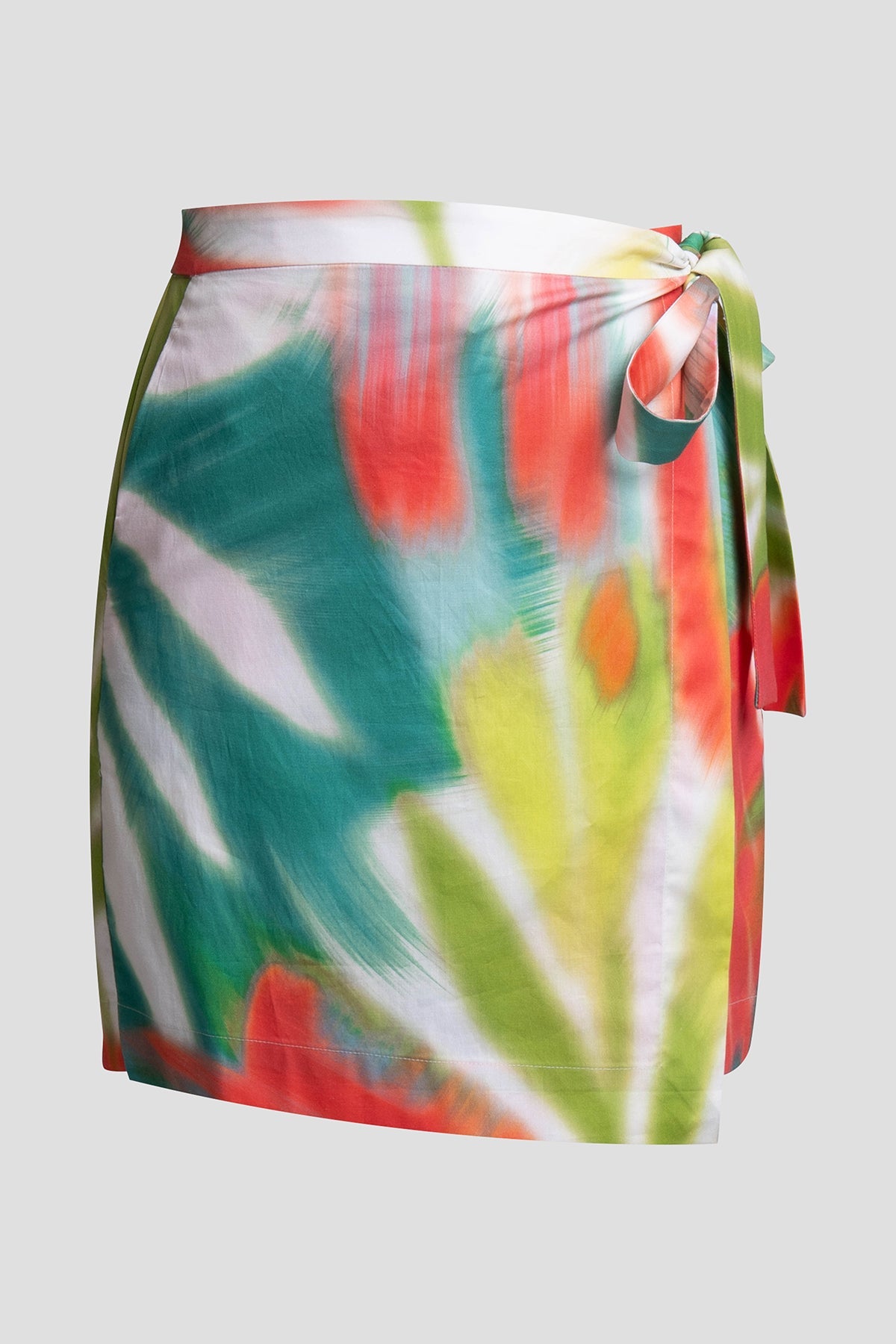 Usami Cotton Wrap Skort Multi Natori