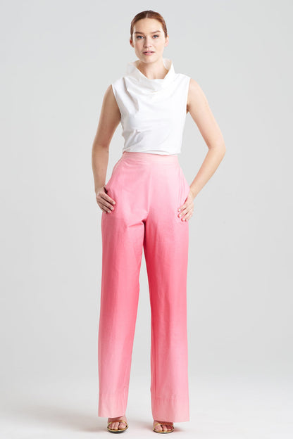 Akari Cotton Pull On Pants Flamingo Natori
