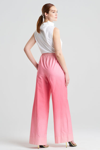 Akari Cotton Pull On Pants Flamingo Natori