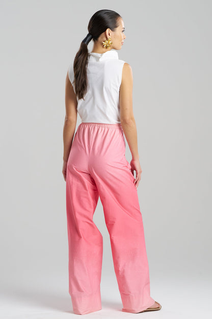Akari Cotton Pull On Pants Flamingo Natori