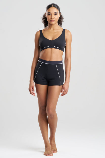 Explore Sport Shorts Black/White Natori