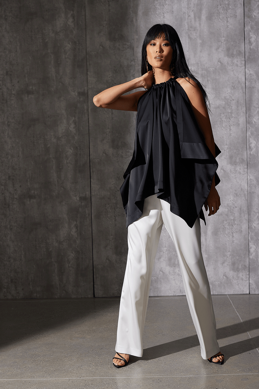 Buy Luxe Charmeuse Pants in Warm White Online Warm White Natori