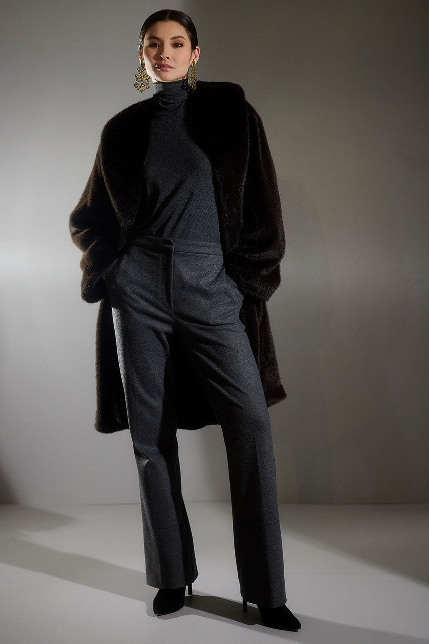 Buy Double Jersey Trousers in Charcoal Online Charcoal Natori