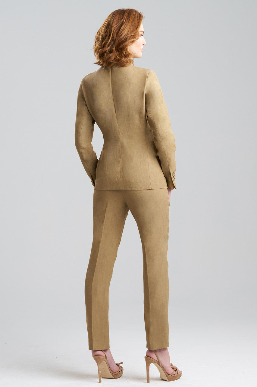 Buy Linen Jacket in Chai Online Chai Natori