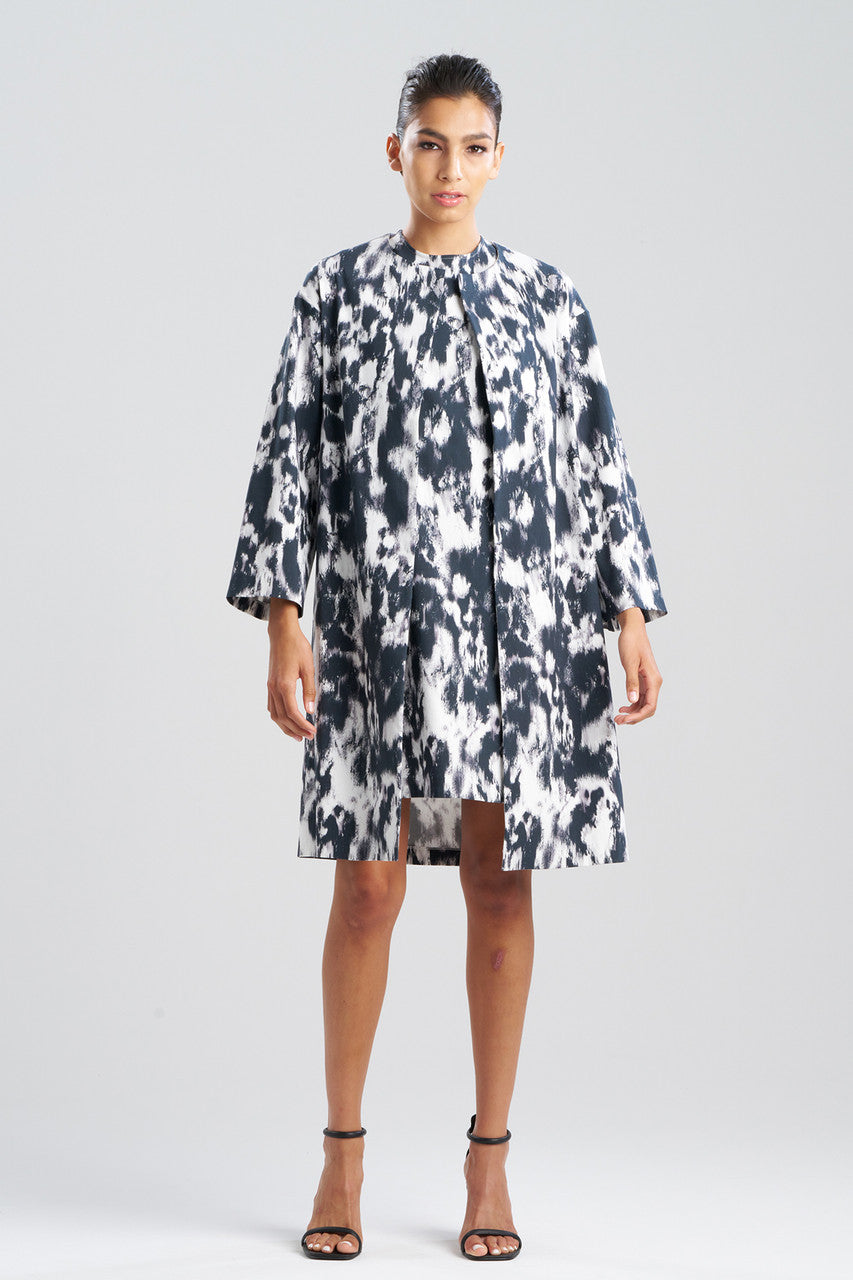 Buy Abstract Coat online Black Natori