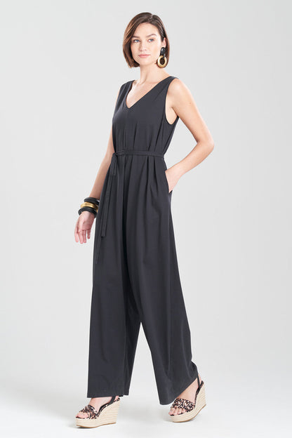 Buy Bliss Essentials Jumpsuit in Black Online Black Natori