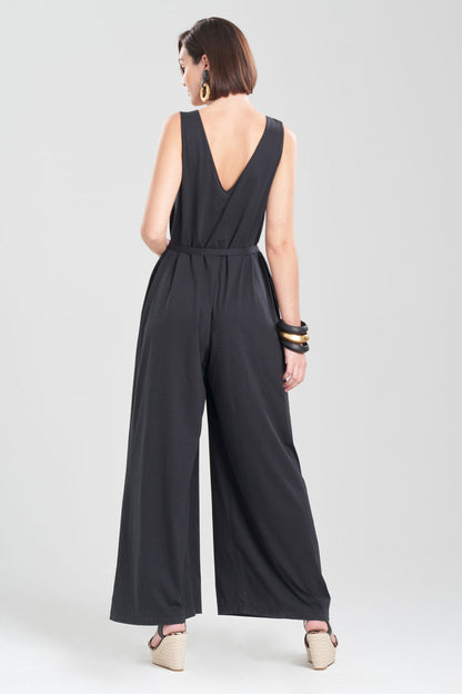 Buy Bliss Essentials Jumpsuit in Black Online Black Natori