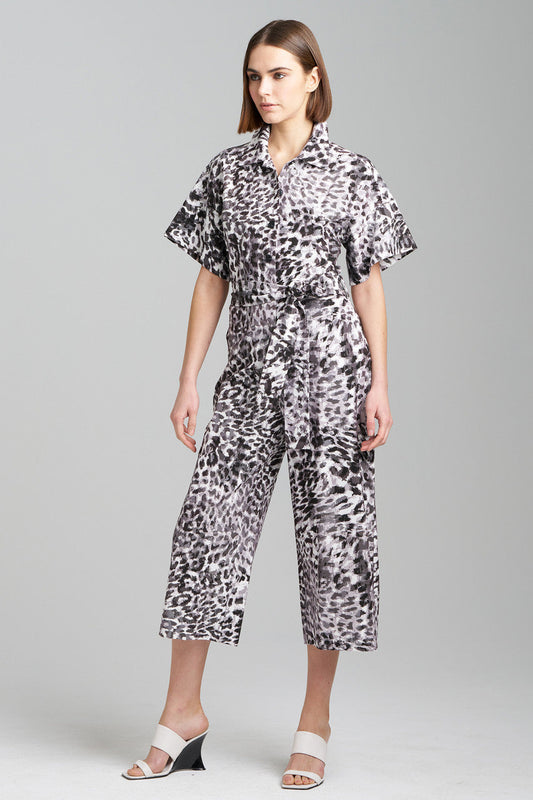 Buy Ombre Animale Jumpsuit in Black/Grey Combo Online Black/Grey Combo Natori