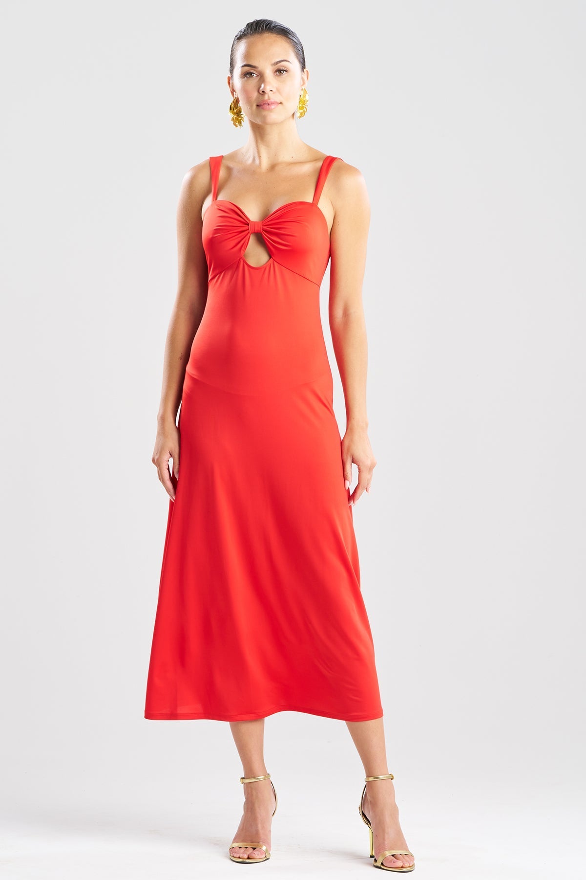 Solid Jersey Maxi Dress Salsa Natori
