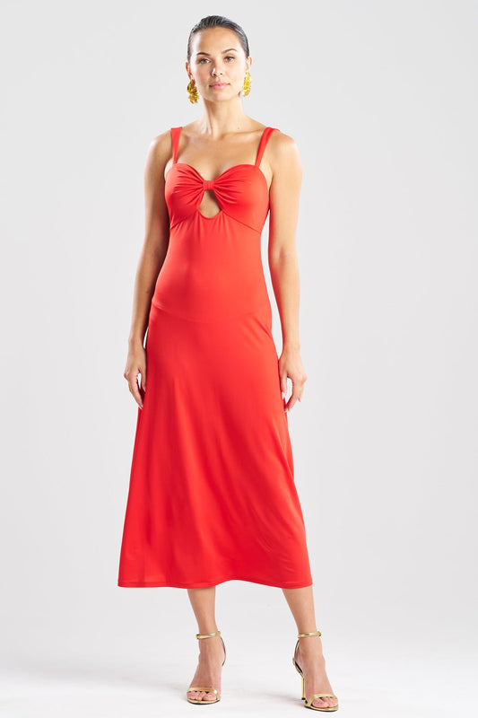 Solid Jersey Maxi Dress Salsa Natori