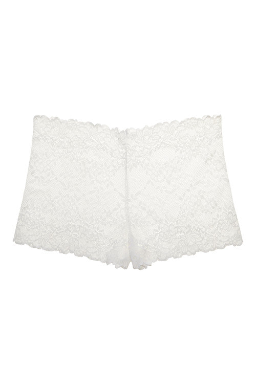 Buy Heavenly Lace Boyshort in White Online White Natori