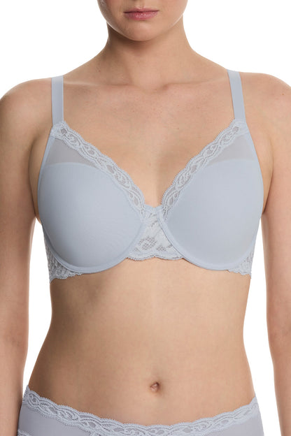 Feathers Full Figure Contour Underwire Bra Frosted Sky Natori