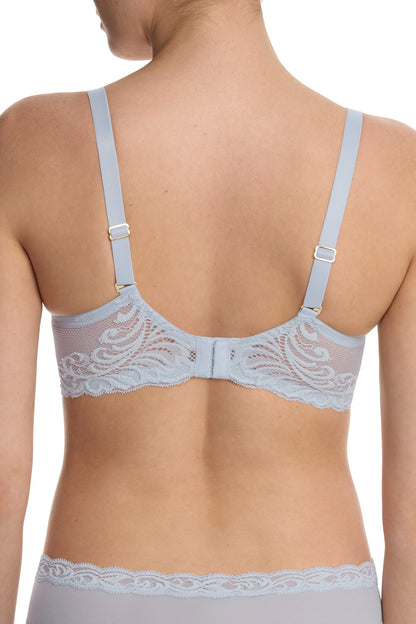 Feathers Full Figure Contour Underwire Bra Frosted Sky Natori