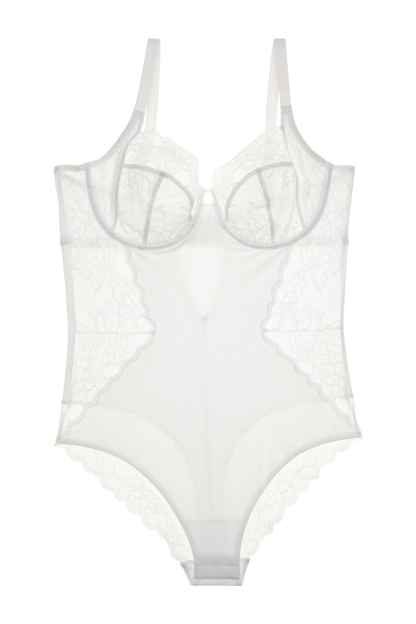 Buy Statement Full Fit Underwire Bodysuit in White Online White Natori