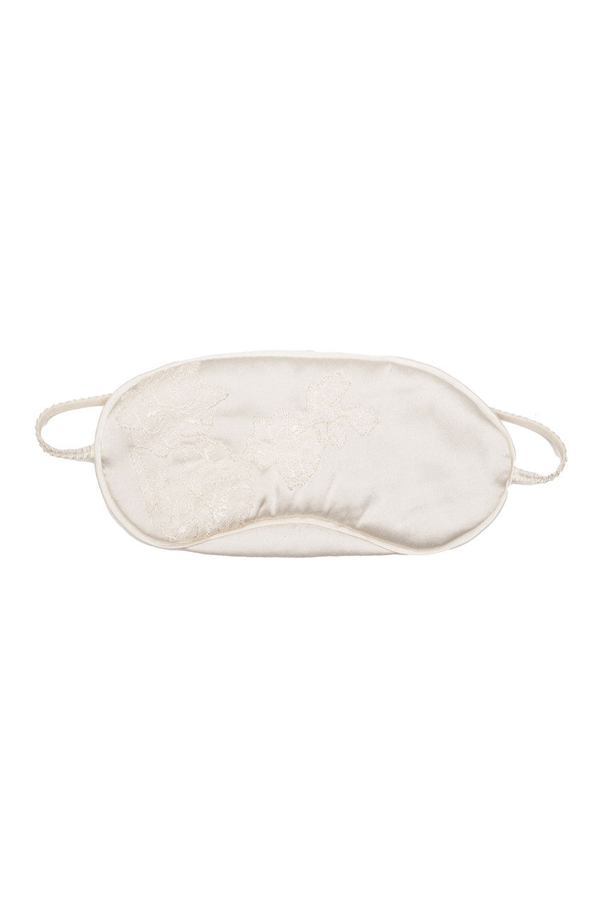 Buy Lolita Silk Eyemask in Warm White Online Warm White Natori