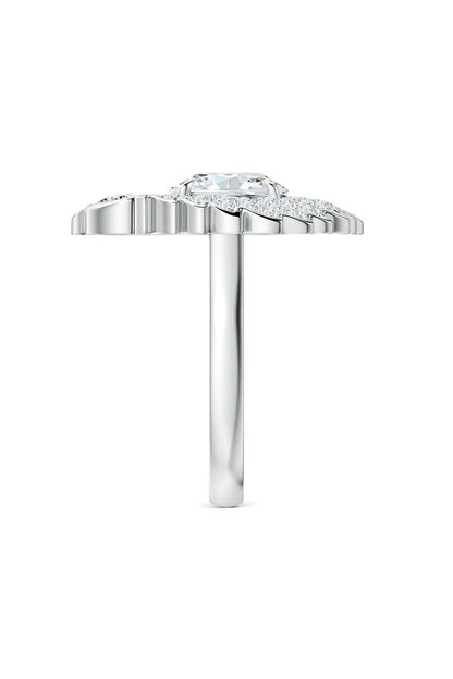 Buy Dragon Lab-Grown 14K Gold Round Diamond Ring in 14K White Gold Online 14K White Gold Natori