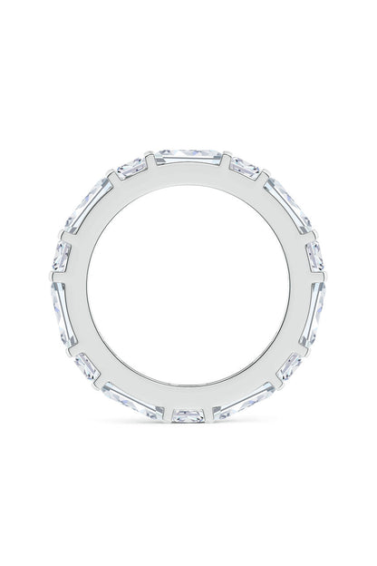 Buy Orient Express Lab-Grown 14K Gold Baguette & Cushion Diamond Eternity Band in 14K White Gold Online 14K White Gold Natori