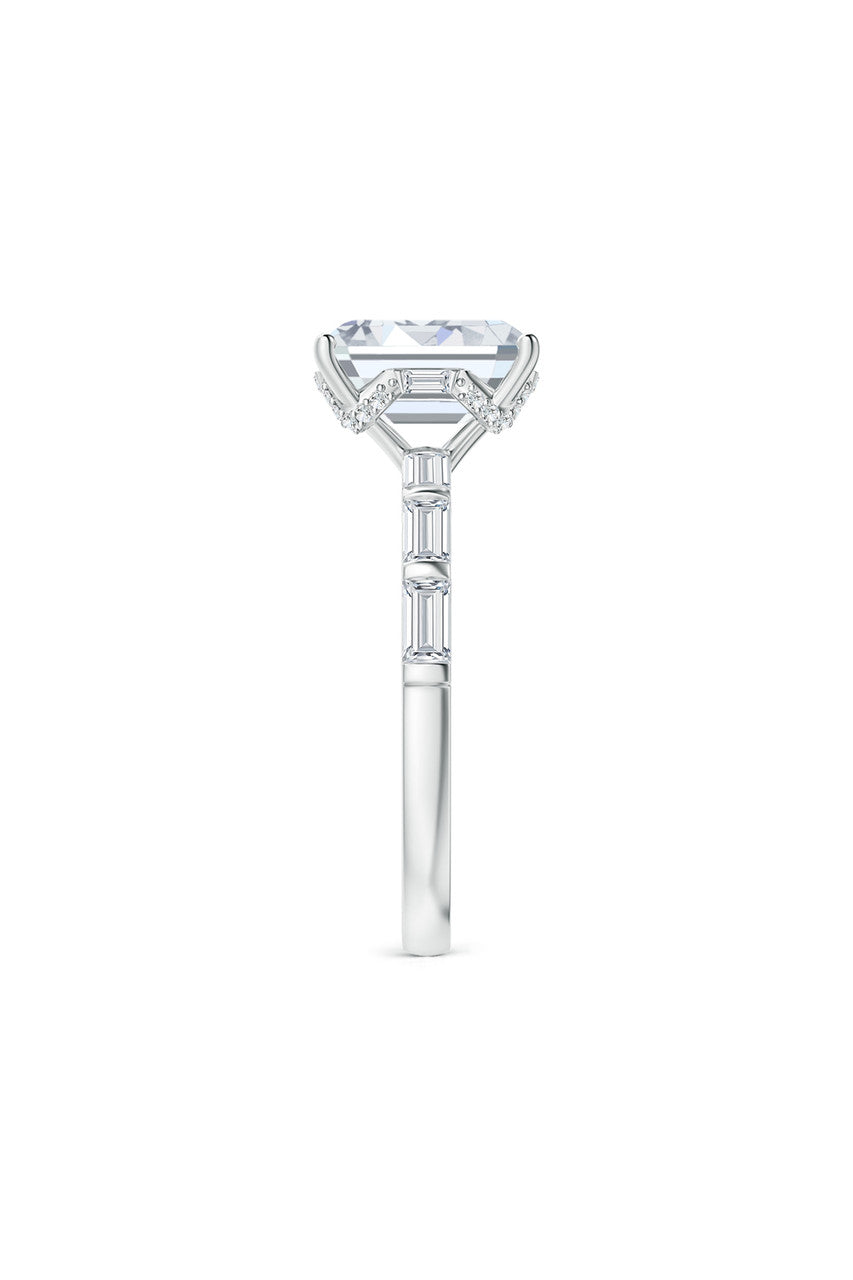 Buy Orient Express Lab-Grown 14K Gold & Emerald Cut Diamond Solitaire Ring in 14K White Gold Online 14K White Gold Natori