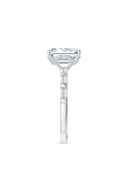 Buy Orient Express Lab-Grown 14K Gold & Emerald Cut Diamond Solitaire Ring in 14K White Gold Online 14K White Gold Natori