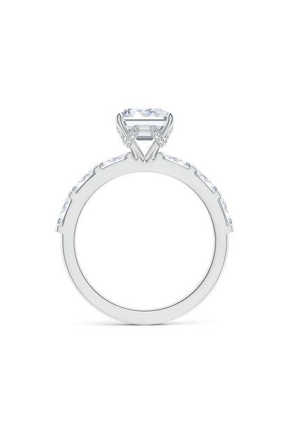 Buy Orient Express Lab-Grown 14K Gold & Emerald Cut Diamond Solitaire Ring in 14K White Gold Online 14K White Gold Natori