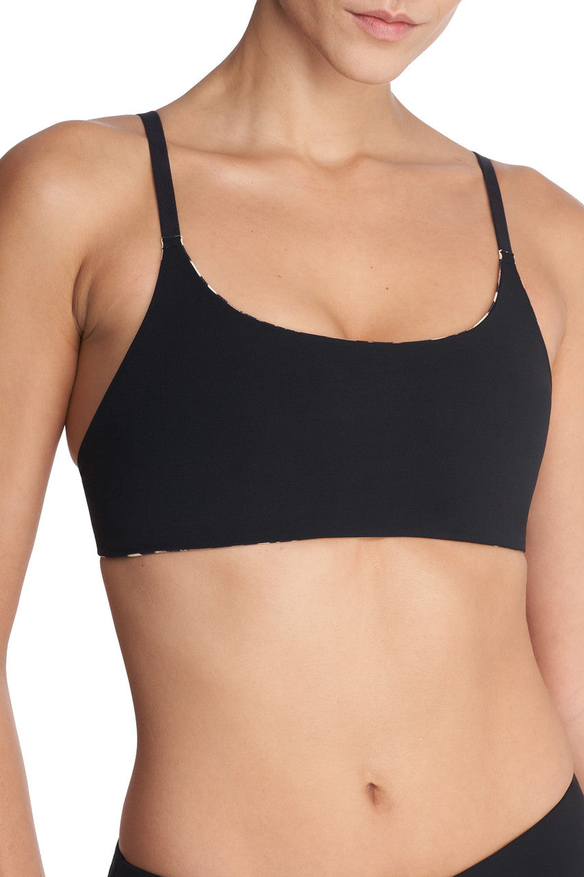 Buy Riviera Reversible Bikini Top in Luxe Leopard/Black Online Luxe Leopard/Black Natori