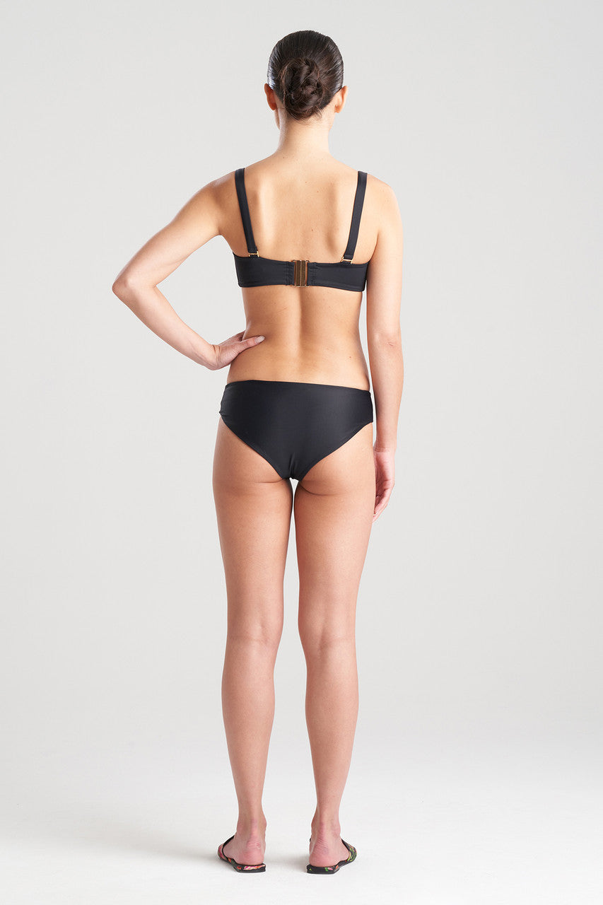 Buy Cheeky Bikini Bottom in Black Online Black Natori