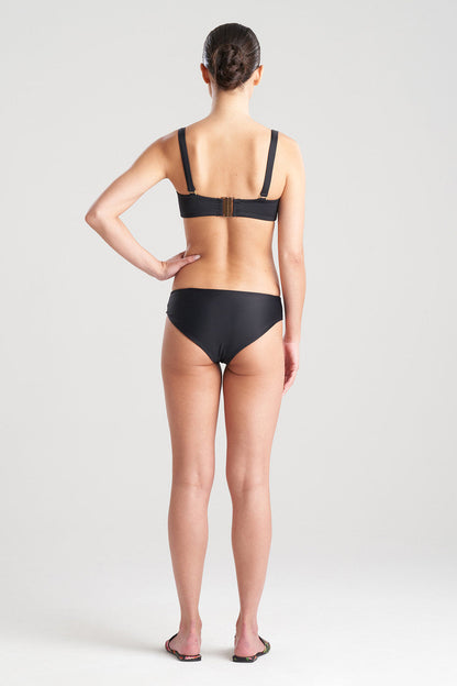 Buy Cheeky Bikini Bottom in Black Online Black Natori