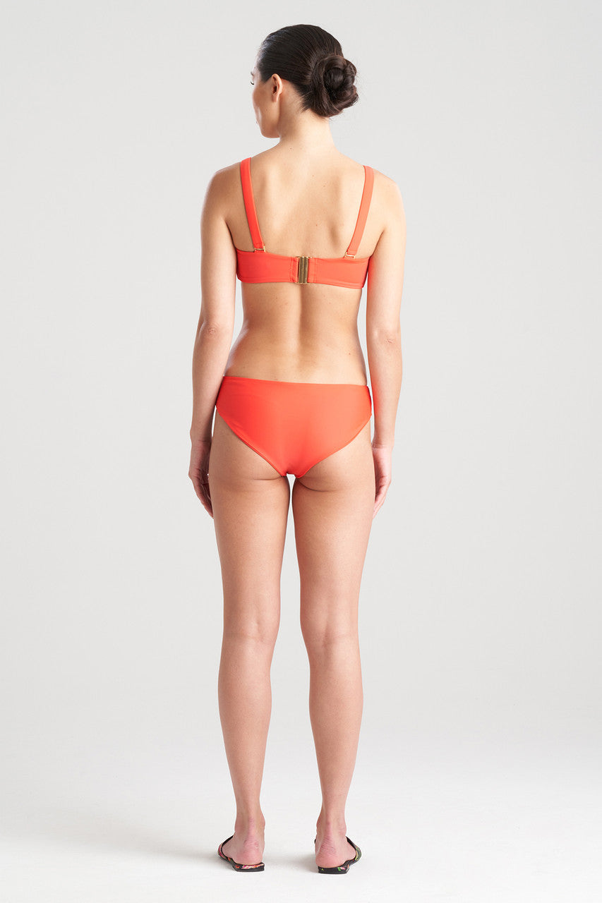 Buy Bandeau Bikini Top in Coral Online Coral Natori
