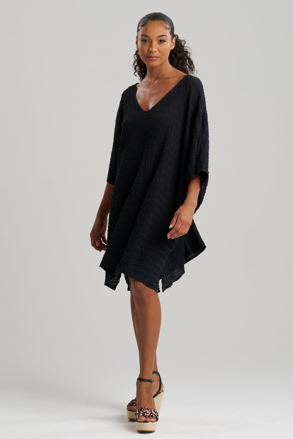 Waves Caftan Black Natori