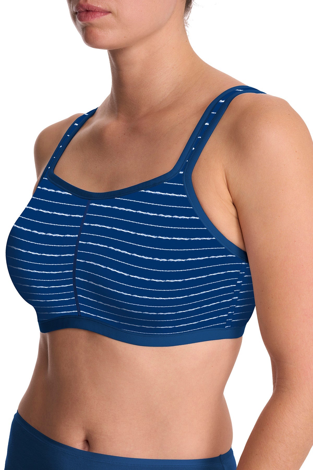 Yogi Contour Convertible Sports Bra Shibori Print Natori
