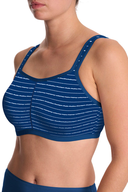 Yogi Contour Convertible Sports Bra Shibori Print Natori