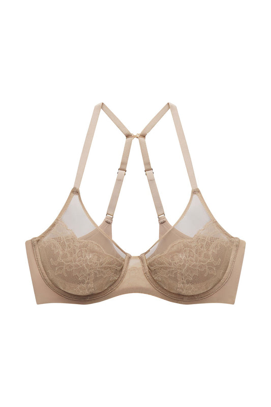 Radiance Convertible Unlined Underwire Bra Café Natori