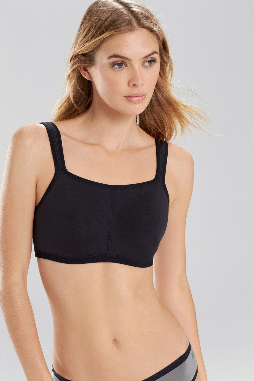 Buy Yogi Contour Convertible Sports Bra in Black Online Black Natori