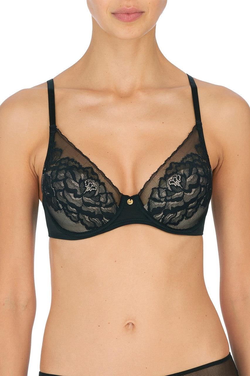 Buy Flora Contour Underwire Bra in Black/Light Mocha Online Black/Light Mocha Natori