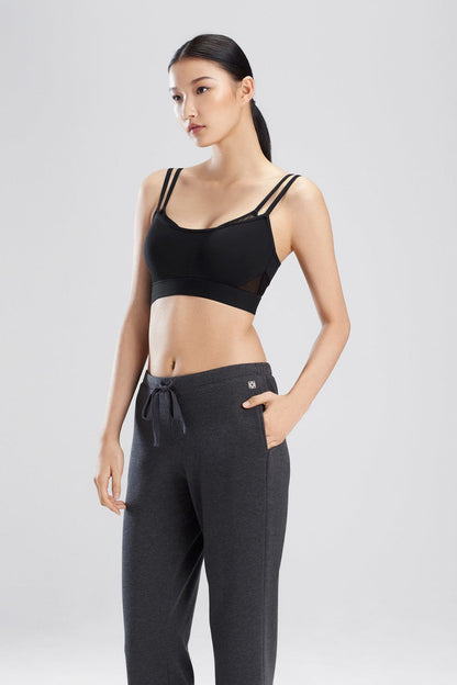 Buy Gravity Contour Underwire Sports Bra in Black Online Black Natori