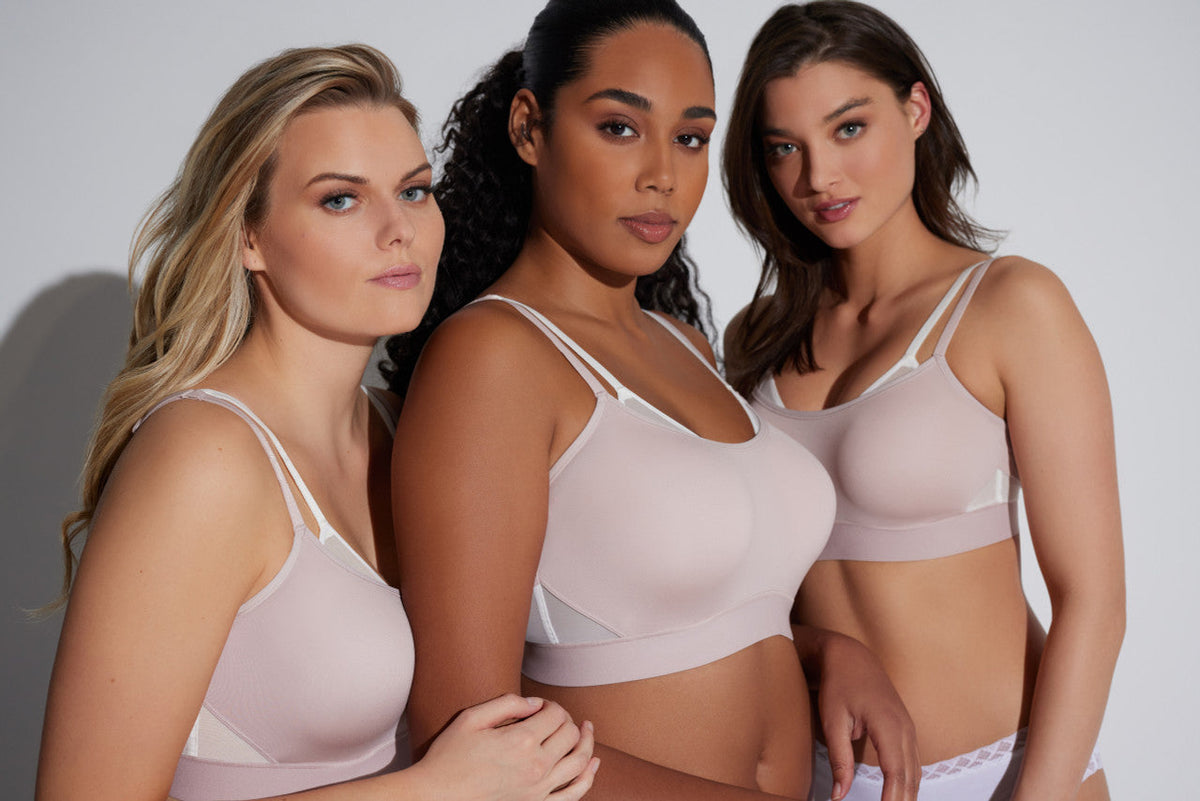 Buy Gravity Contour Underwire Sports Bra in Rose Beige/Warm White Online Rose Beige/Warm White Natori