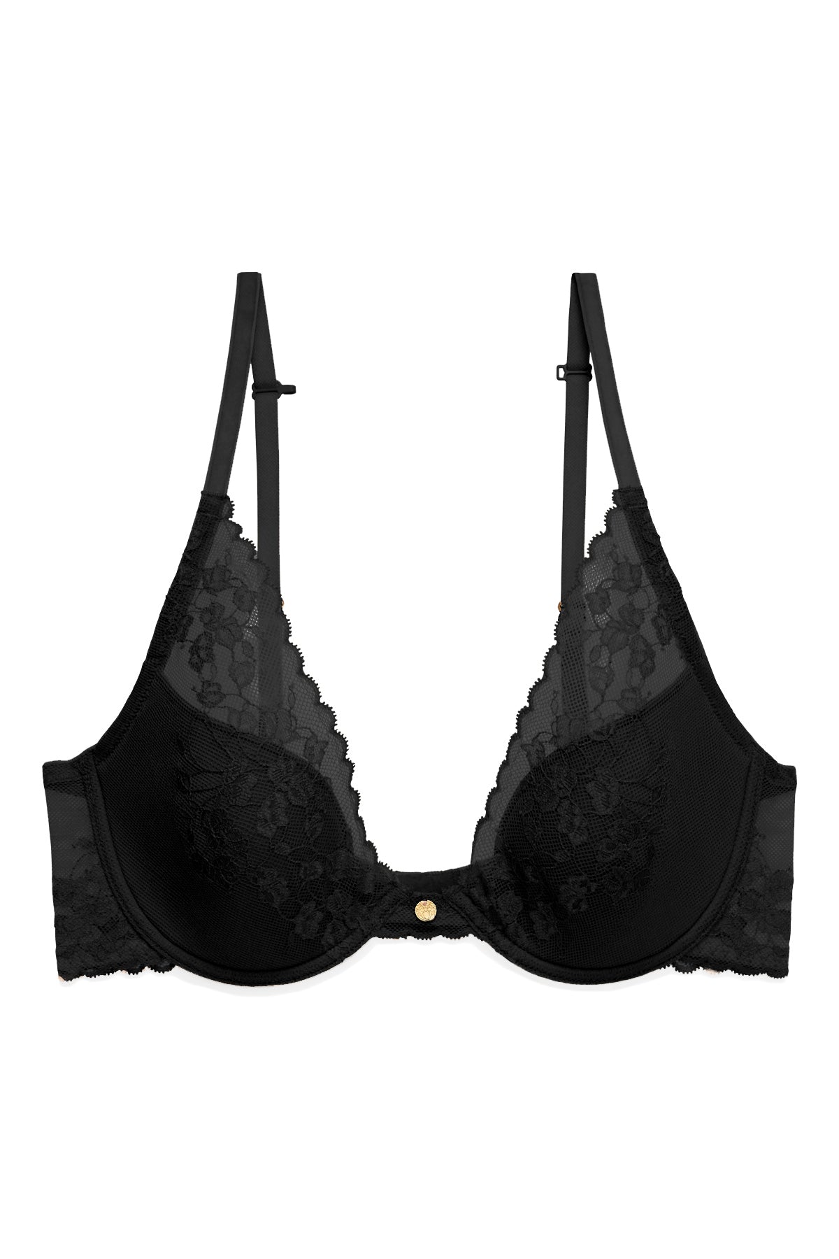 Buy Cherry Blossom Convertible Bra in Black Online Black Natori