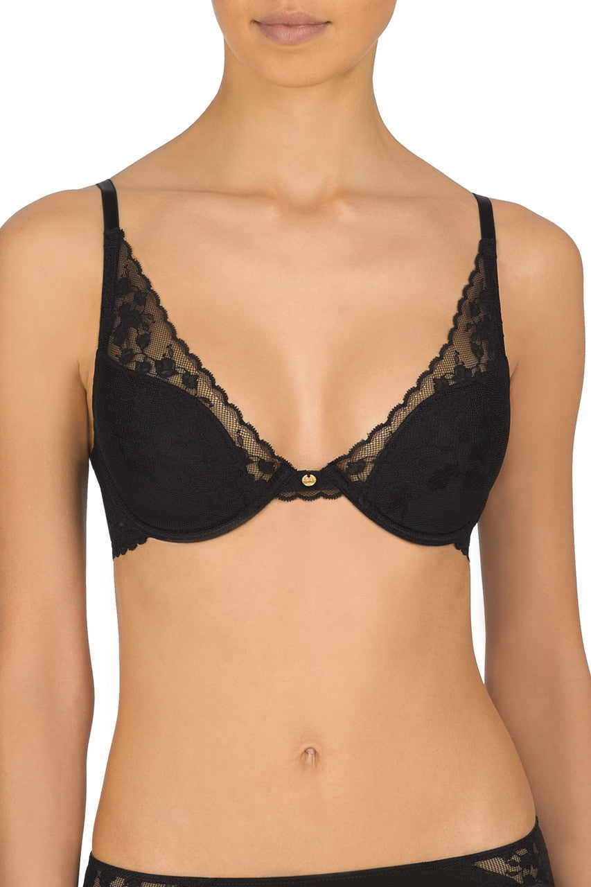 Buy Cherry Blossom Convertible Bra in Black Online Black Natori