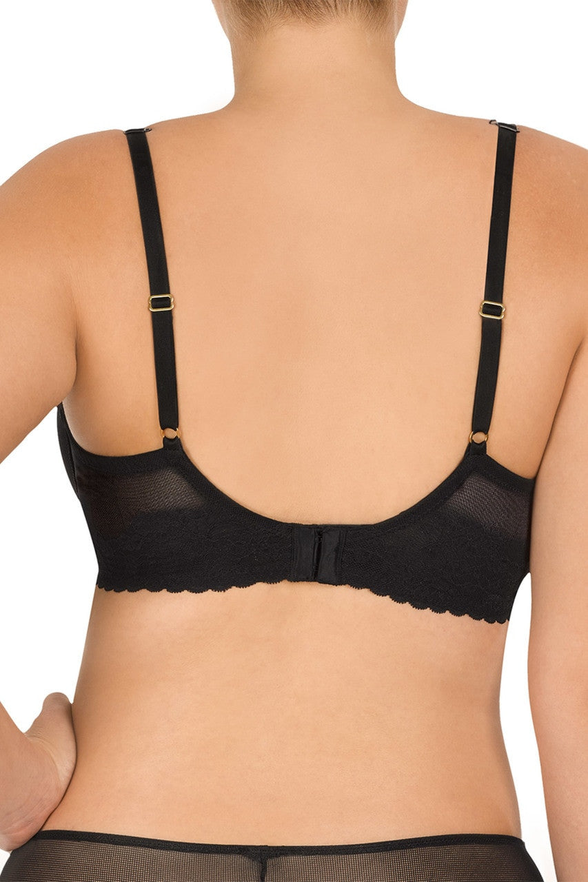 Buy Cherry Blossom Convertible Bra in Black Online Black Natori