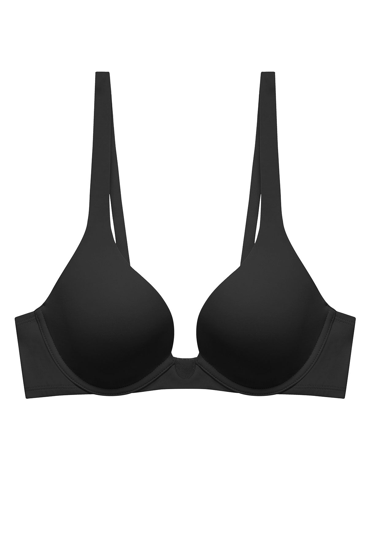 Buy Verge Convertible Plunge Contour Underwire Bra in Black Online Black Natori