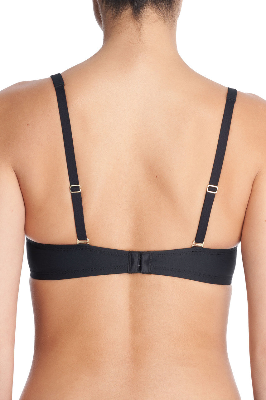 Buy Verge Convertible Plunge Contour Underwire Bra in Black Online Black Natori