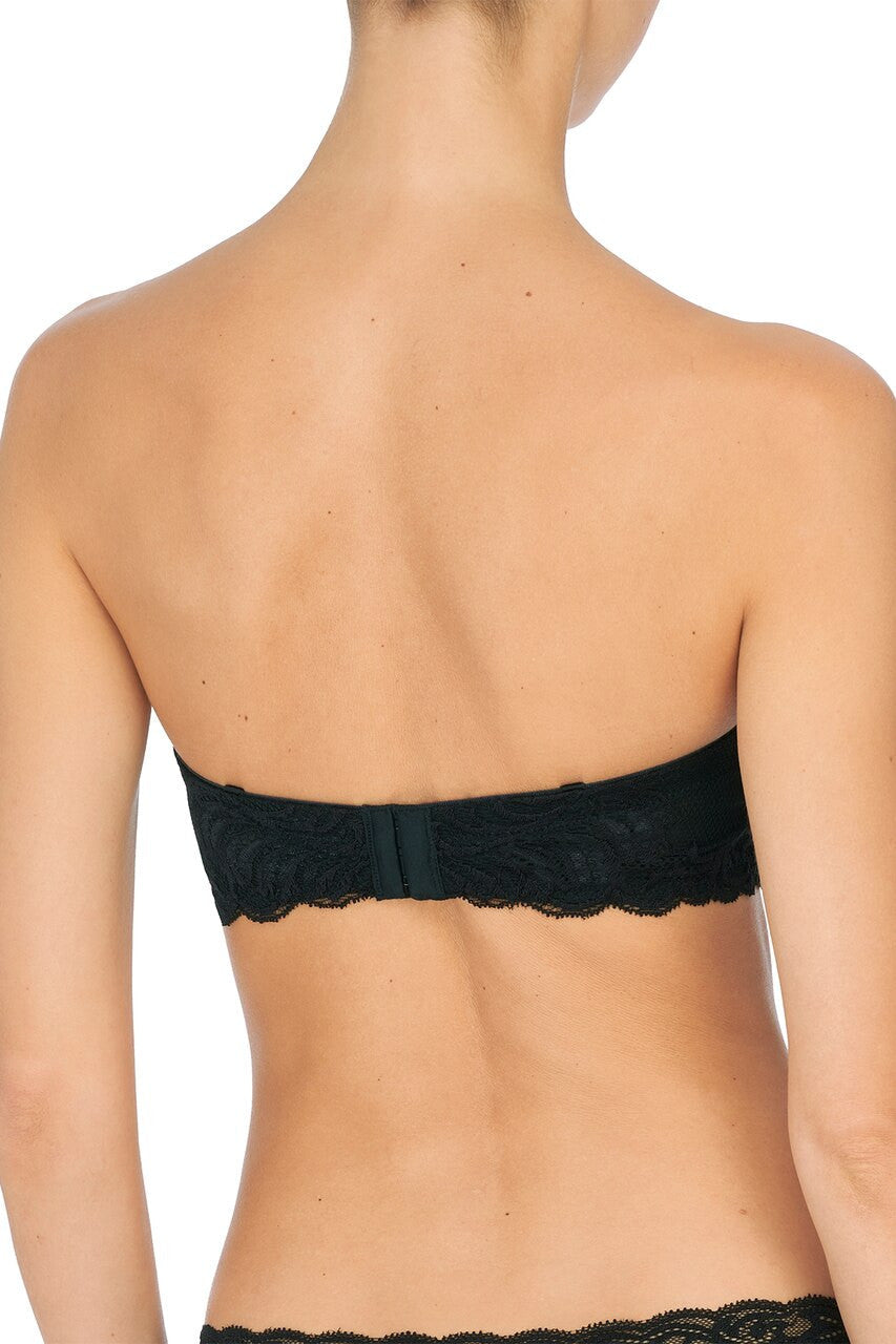 Buy Feathers Strapless Bra in Black Online Black Natori