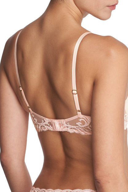 Buy Feathers Plunge T-Shirt Bra in Seashell Online Seashell Natori