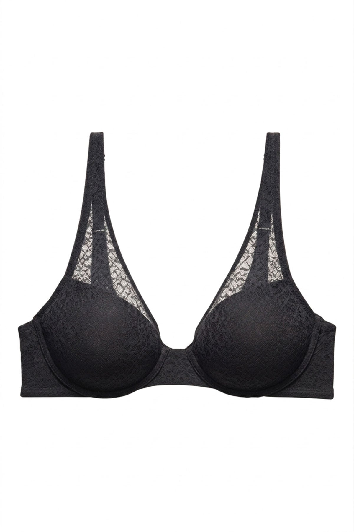 Buy Pretty Smooth Full Fit Contour Underwire Bra in Black Online Black Natori