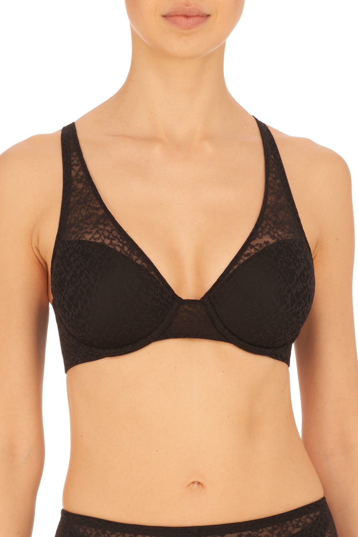 Buy Pretty Smooth Full Fit Contour Underwire Bra in Black Online Black Natori