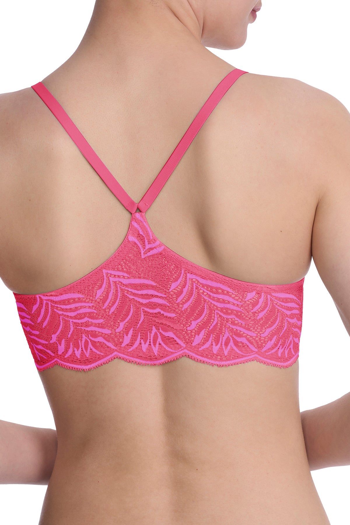 Lush Front Close Contour Underwire Bra Fuchsia Rose/Pale Pansy Natori