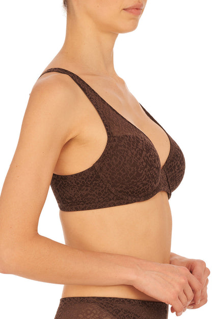 Buy Pretty Smooth Full Fit Contour Underwire Bra in Java Online Java Natori